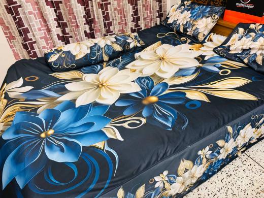 China Premium 3D Design Bed Sheet